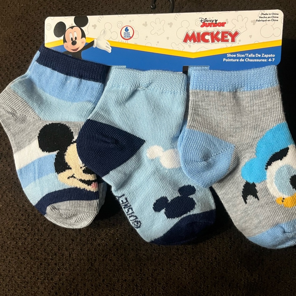 Disney Junior Mickey Mouse Baby Socks Set